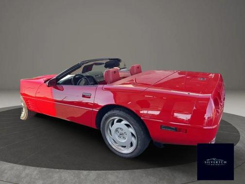 Red 1991 Chevrolet Corvette Base