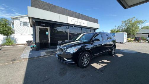 Carbon Black Metallic 2014 Buick Enclave Leather