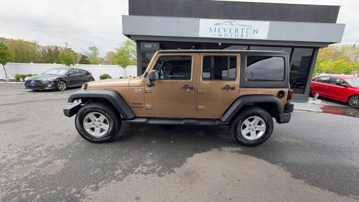 Copper Brown Pearlcoat 2015 Jeep Wrangler Unlimited Sport