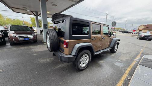 Copper Brown Pearlcoat 2015 Jeep Wrangler Unlimited Sport