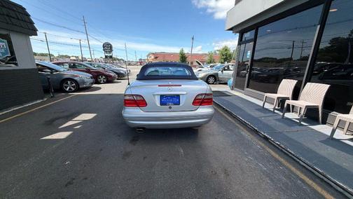 Silver 2002 Mercedes-Benz CLK-Class 430 Cabriolet