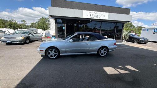 Silver 2002 Mercedes-Benz CLK-Class 430 Cabriolet
