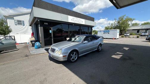 Silver 2002 Mercedes-Benz CLK-Class 430 Cabriolet