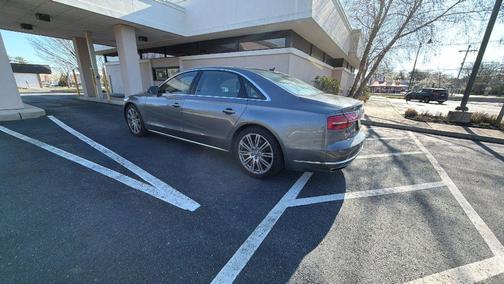 Gray 2015 Audi A8 L 3.0 TDI