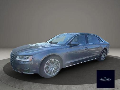 Gray 2015 Audi A8 L 3.0 TDI