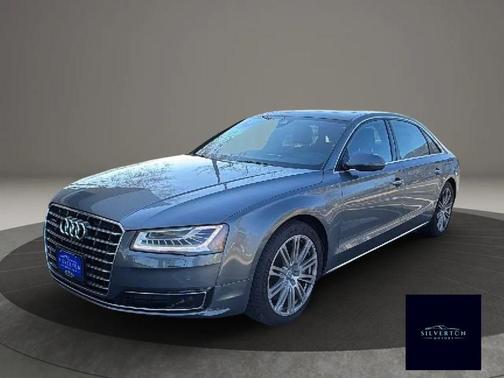 Gray 2015 Audi A8 L 3.0 TDI