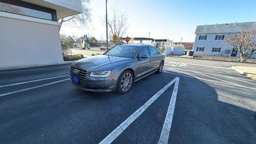 Gray 2015 Audi A8 L 3.0 TDI