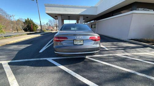 Gray 2015 Audi A8 L 3.0 TDI