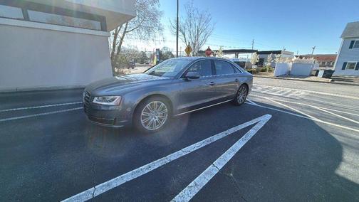 Gray 2015 Audi A8 L 3.0 TDI