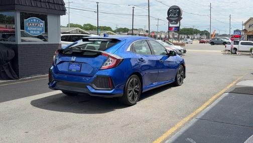 Blue 2017 Honda Civic EX