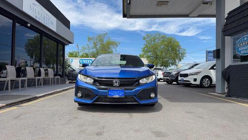 Blue 2017 Honda Civic EX