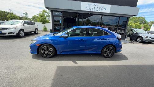Blue 2017 Honda Civic EX