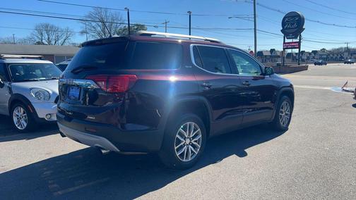Black Cherry Metallic 2017 GMC Acadia SLE-2