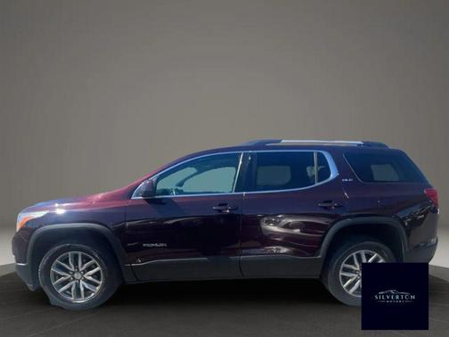 Black Cherry Metallic 2017 GMC Acadia SLE-2