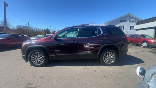 Black Cherry Metallic 2017 GMC Acadia SLE-2