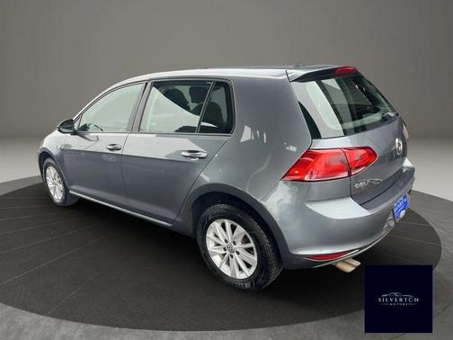 Platinum Gray Metallic 2016 Volkswagen Golf TSI S 4-Door