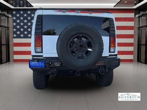 White 2003 Hummer H2 Base