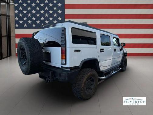 White 2003 Hummer H2 Base