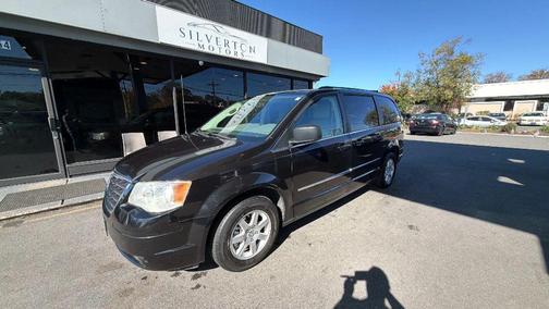 Black 2010 Chrysler Town & Country Touring