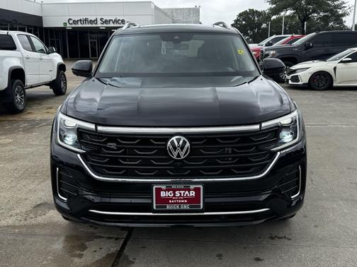 Deep Black Pearl 2025 Volkswagen Atlas 2.0T SEL Premium R-Line 4MOTION