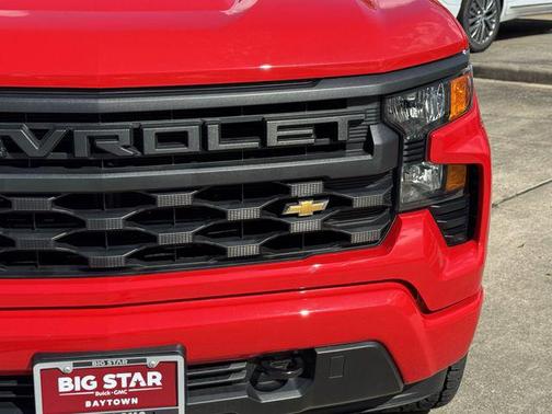 Red Hot 2025 Chevrolet Silverado 1500 Custom