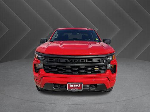 Red Hot 2025 Chevrolet Silverado 1500 Custom