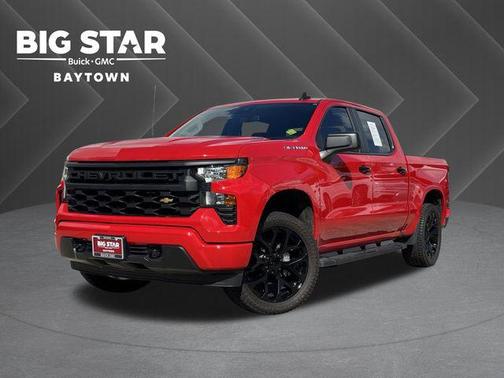 Red Hot 2025 Chevrolet Silverado 1500 Custom