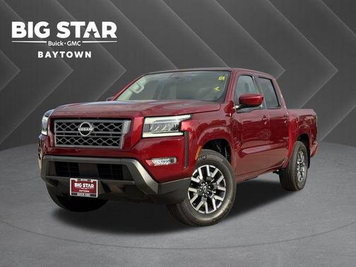 Cardinal Red Metallic Tricoat 2024 Nissan Frontier SL
