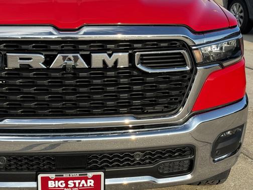 Flame Red Clearcoat 2025 RAM 1500 Big Horn/Lone Star