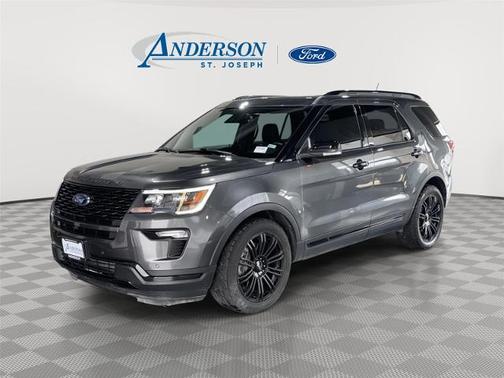 MAGNETIC METALLIC 2019 Ford Explorer SPORT