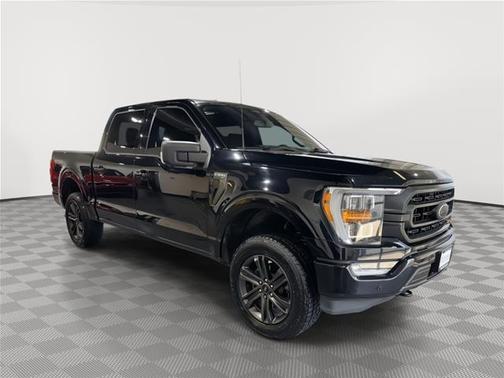 AGATE BLACK METALLIC 2021 Ford F-150 XLT