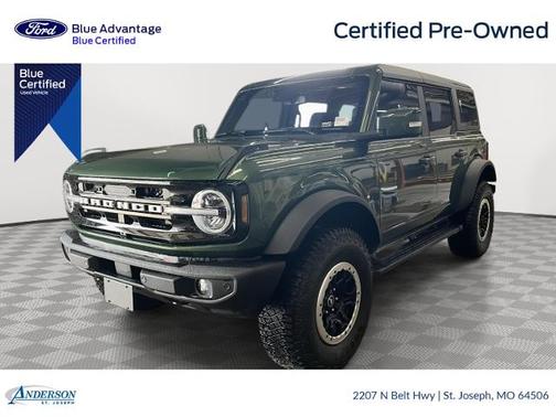 ERUPTION GREEN METALLIC 2022 Ford Bronco OUTER BANKS ADVANCED