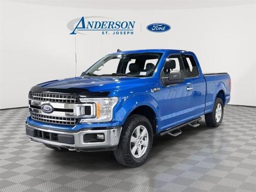 VELOCITY BLUE 2020 Ford F-150 XLT