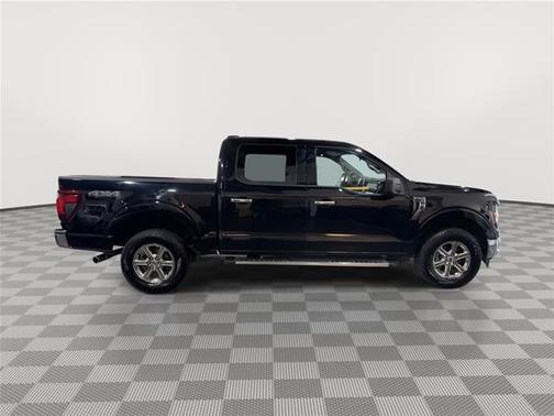 AGATE BLACK METALLIC 2025 Ford F-150 XLT
