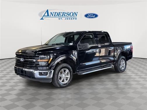 AGATE BLACK METALLIC 2025 Ford F-150 XLT