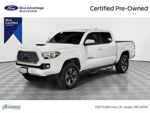 Super White 2019 Toyota Tacoma TRD SPORT