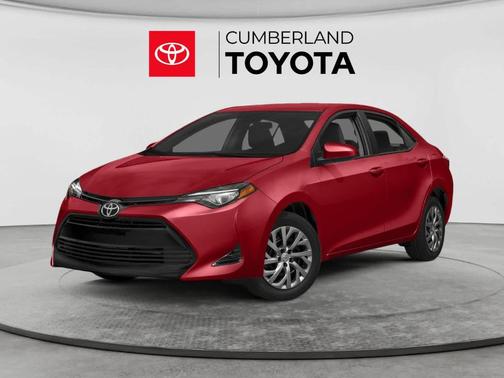 Barcelona Red Metallic 2018 Toyota Corolla LE