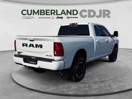 Bright White Clearcoat 2025 RAM 2500 Laramie