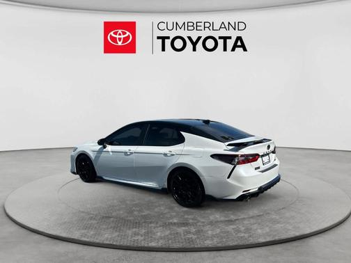 Wind Chill Pearl / Midnight Black Metallic 2023 Toyota Camry TRD V6