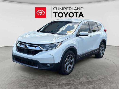 White Diamond Pearl 2018 Honda CR-V EX-L