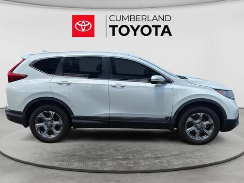 White Diamond Pearl 2018 Honda CR-V EX-L