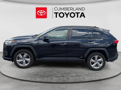 Midnight Black Metallic 2020 Toyota RAV4 Hybrid Limited