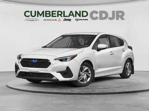 Crystal White Pearl 2024 Subaru Impreza Base