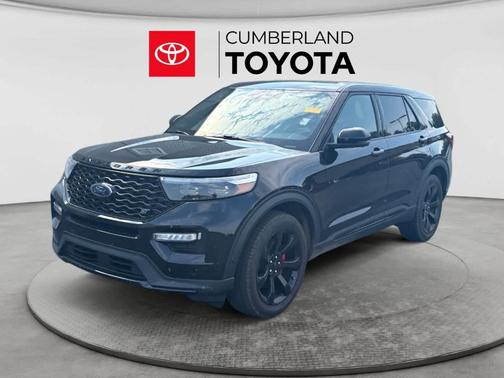 Agate Black Metallic 2021 Ford Explorer ST