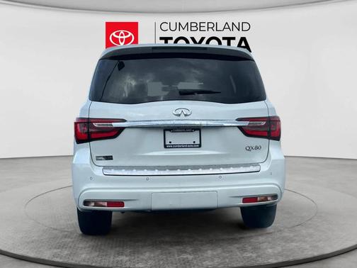 Moonstone White 2018 INFINITI QX80 Base