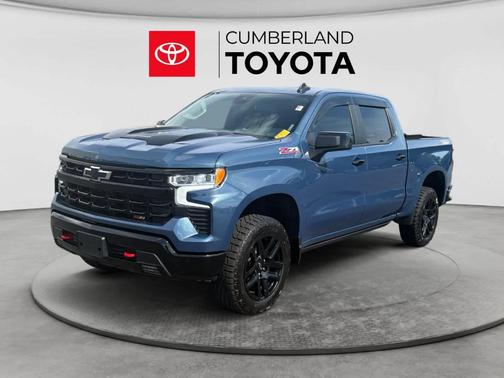 Lakeshore Blue Metallic 2024 Chevrolet Silverado 1500 LT Trail Boss