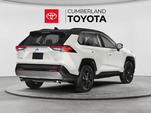 Blizzard Pearl 2020 Toyota RAV4 Hybrid XSE