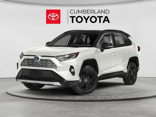 Blizzard Pearl 2020 Toyota RAV4 Hybrid XSE