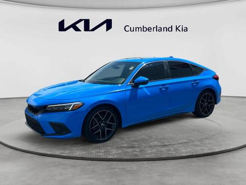 Boost Blue Pearl 2022 Honda Civic Sport Touring
