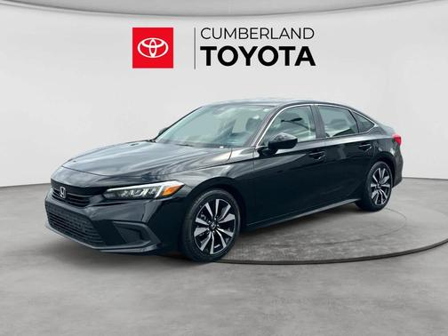 Crystal Black Pearl 2022 Honda Civic EX